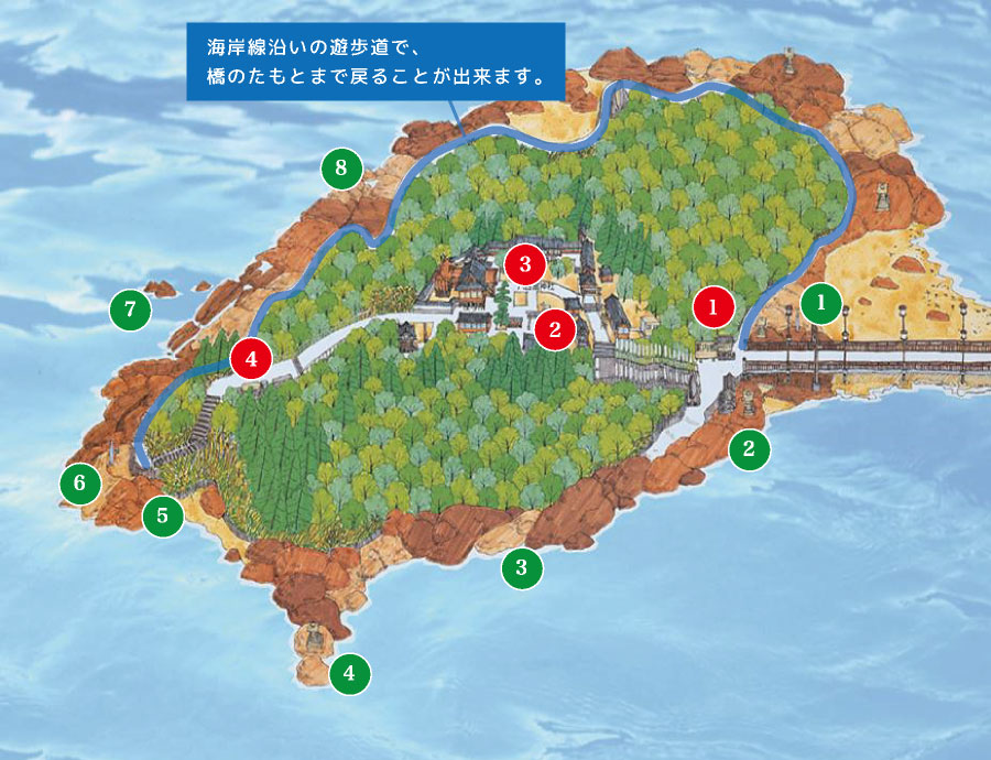 島内地図